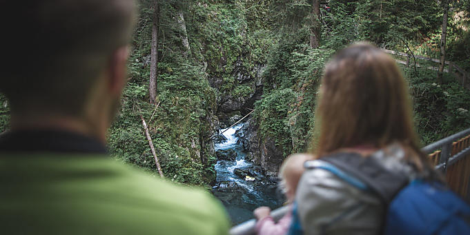 Gilfenklamm: jediná mramorová soutěska v Evropě