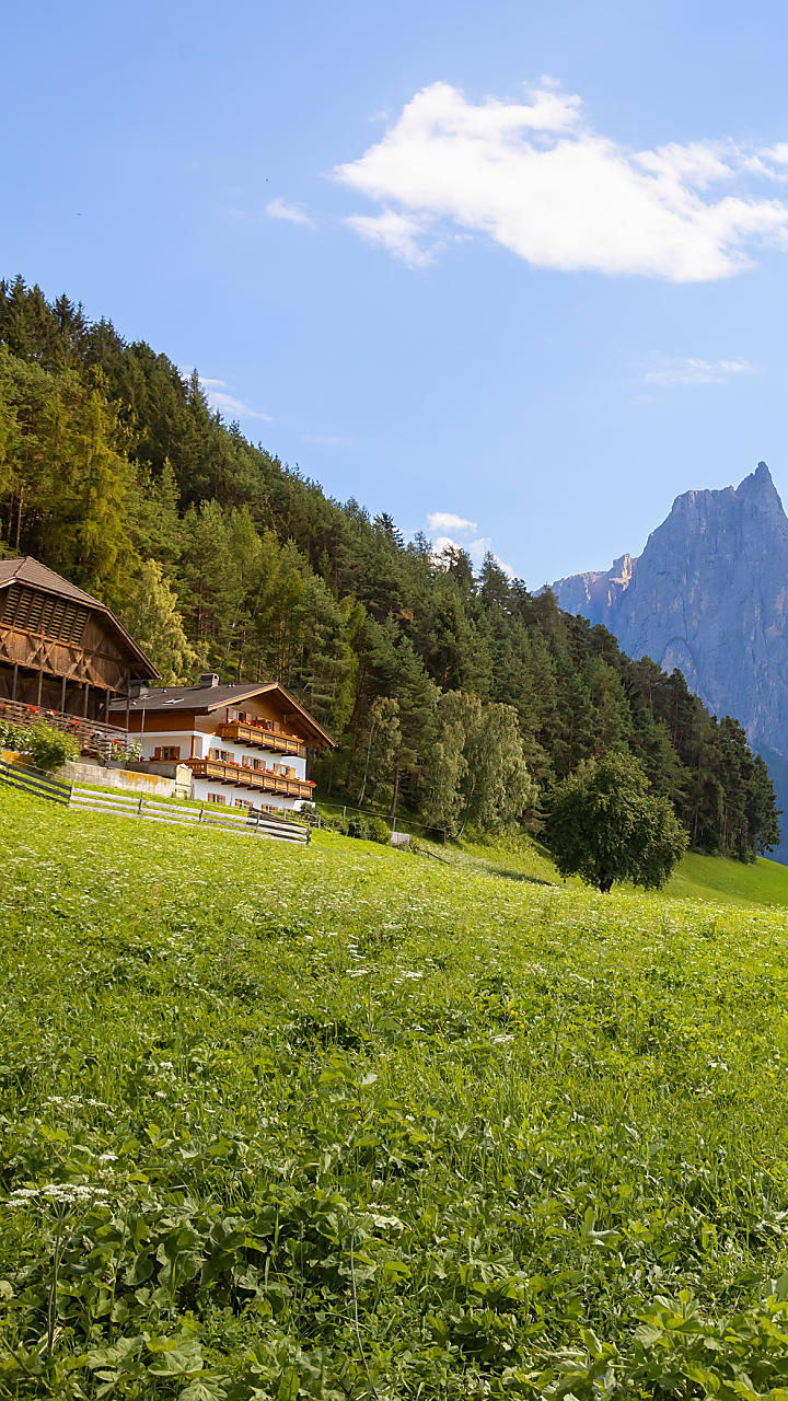 Dovolená na statku s rekreačními apartmány v Jižním Tyrolsku